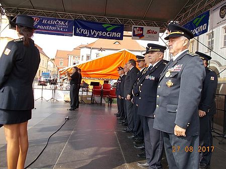 Celostátní hasičský festival dechových hudeb Pelhřimov 2017