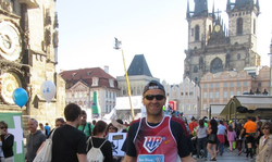 Náš kolega - Jan Kaštovský na Volkswagen Prague Marathonu 2016