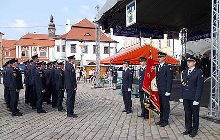 Celostátní hasičský festival dechových hudeb Pelhřimov 2017