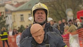 Železný hasič v Jihlavě