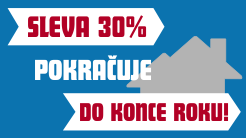 Sleva 30 % až do konce roku